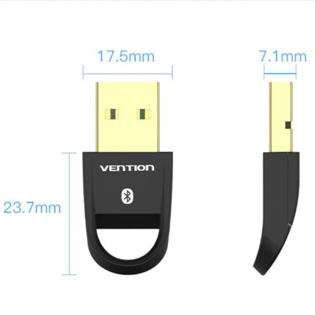 Vention CDSB0 Adaptador USB Bluetooth Mini Receptor Audio 5.0 para PC Ordenador Portátil Vention CDSB0 Adaptador USB Bluetooth Mini Receptor Audio 5.0 para PC Ordenador Portátil